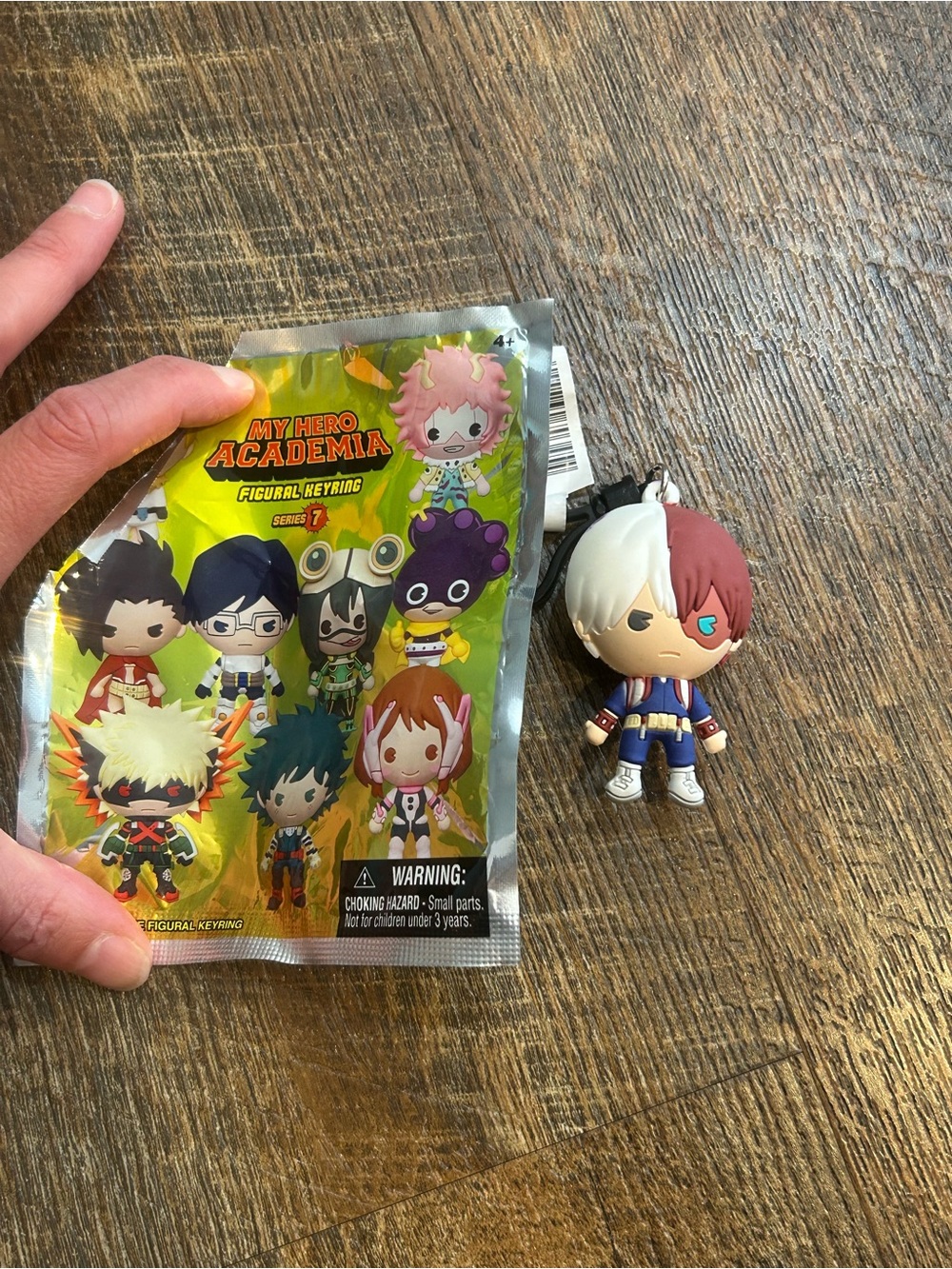 Todoroki Red and White Keychain Figure - Collectible Kids Toy